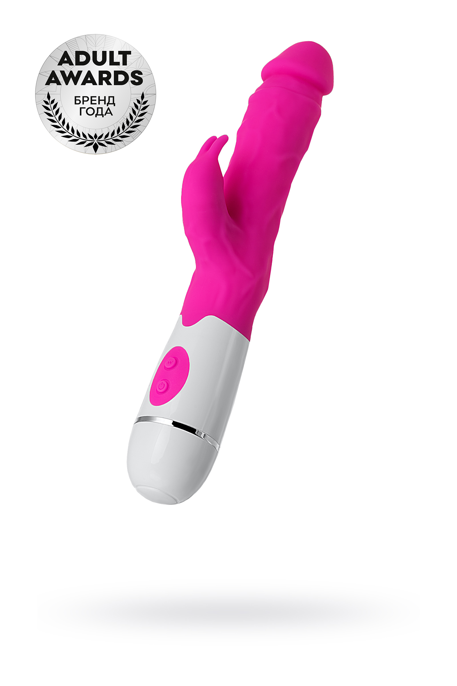 Вибратор  нереалистичный TOYFA A-Toys Mist, силикон, розовый, 25,4 см