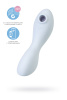 Вакуумный стимулятор клитора Satisfyer Curvy Trinity 5+, голубой