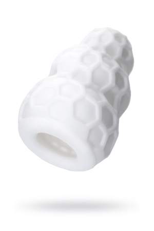 Яйцо-мастурбатор TOYFA A-Toys Flaff, TPE, белый, 8см, Ø 2,9 см