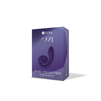 Инновационный SVibe Gizi вибратор, фиолетовый